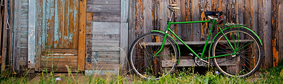 Imagem de uma bicicleta esportiva